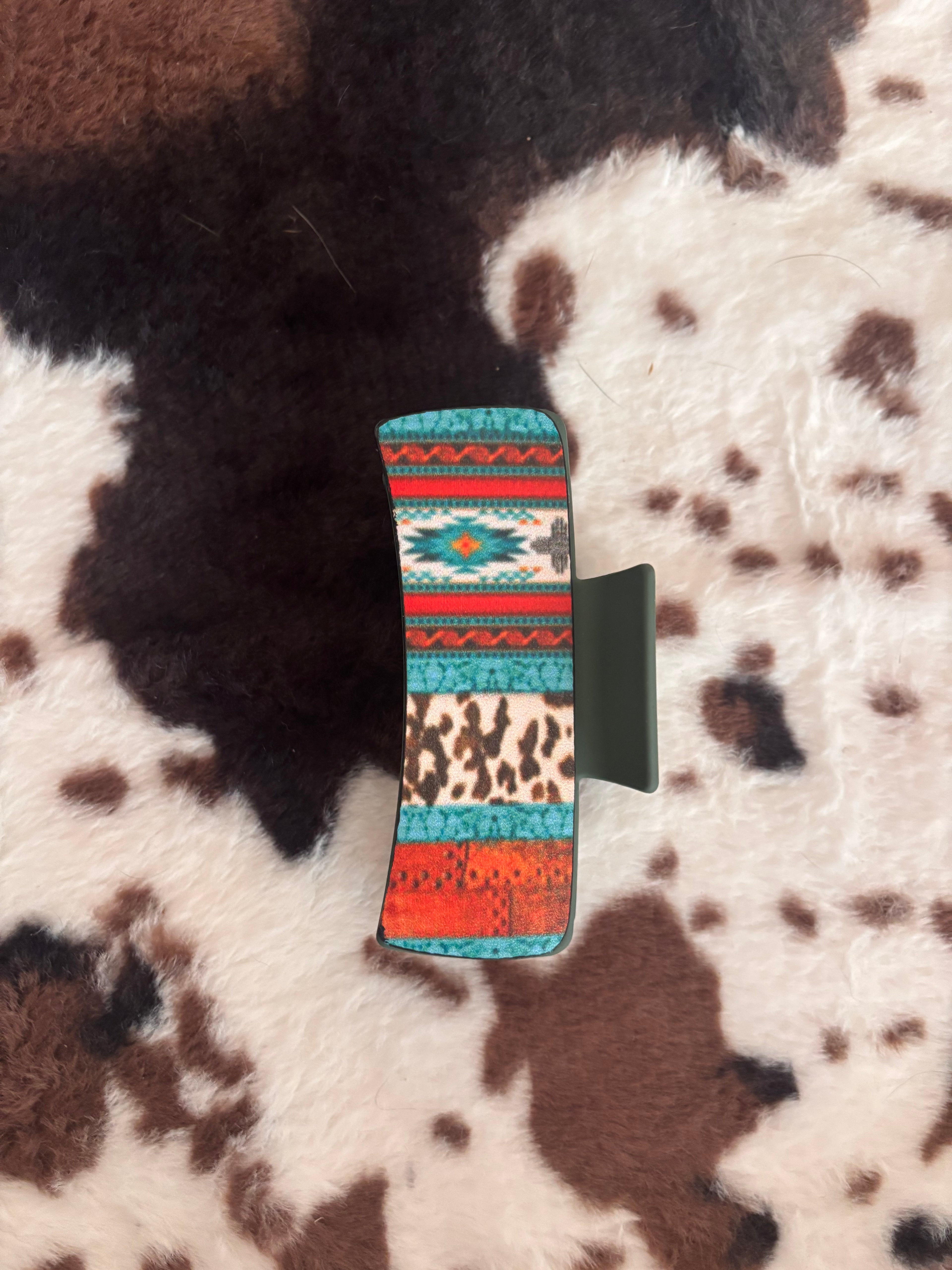Serape Claw Clip